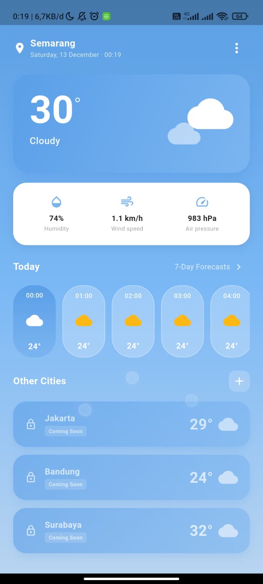 Flutter Weather App